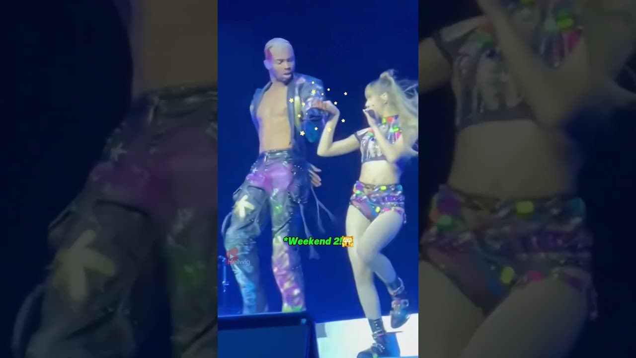 Lisa surprised the dancer