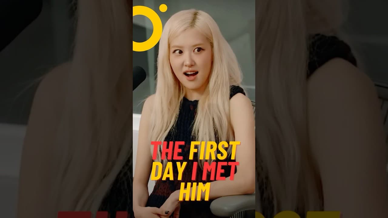 Rosé's Hilarious First Meeting