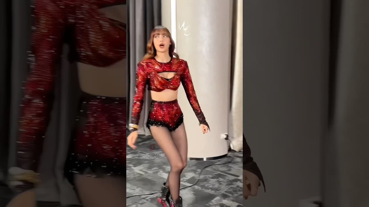 Lisa was in a hurry to give an interview