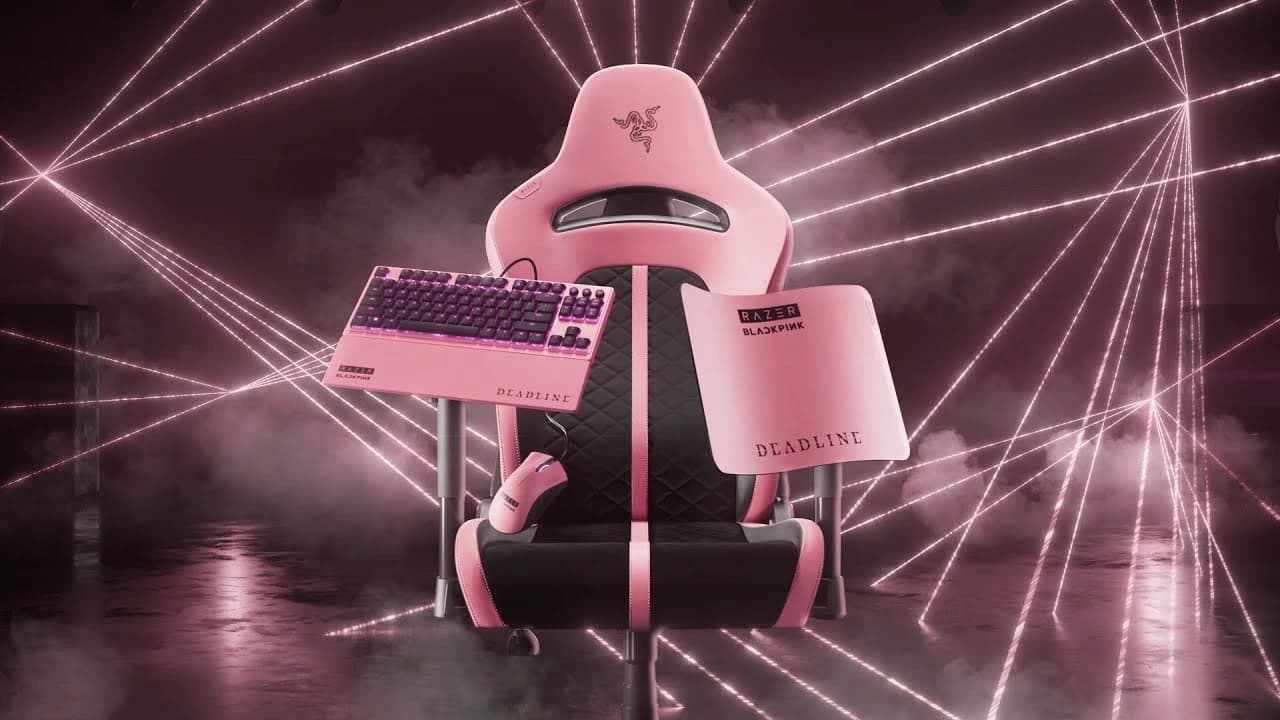 Razer dévoile une collection complète de périphériques gaming BLACKPINK : performance et style rose