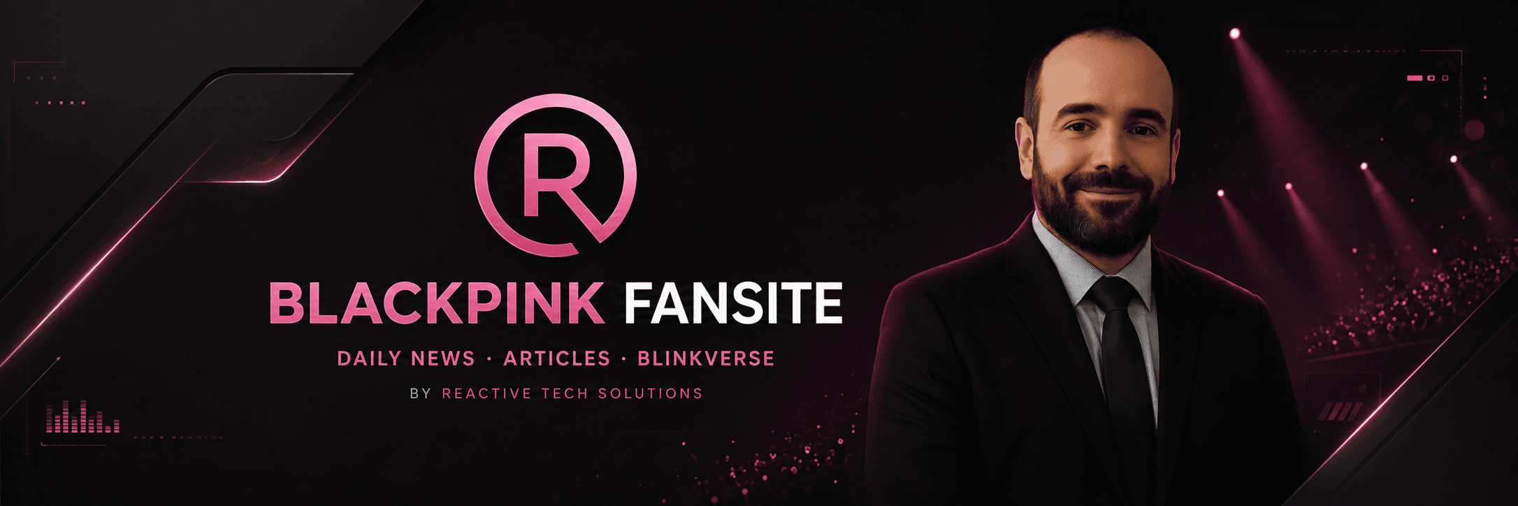 Bannière Reactive Tech Solutions — BLACKPINK Fan Site