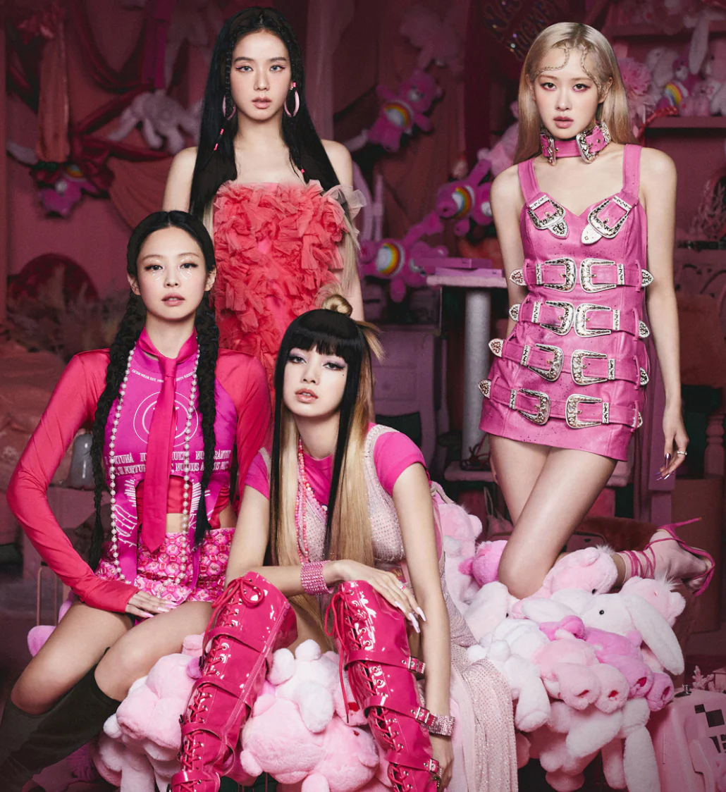 BLACKPINK in pink styling